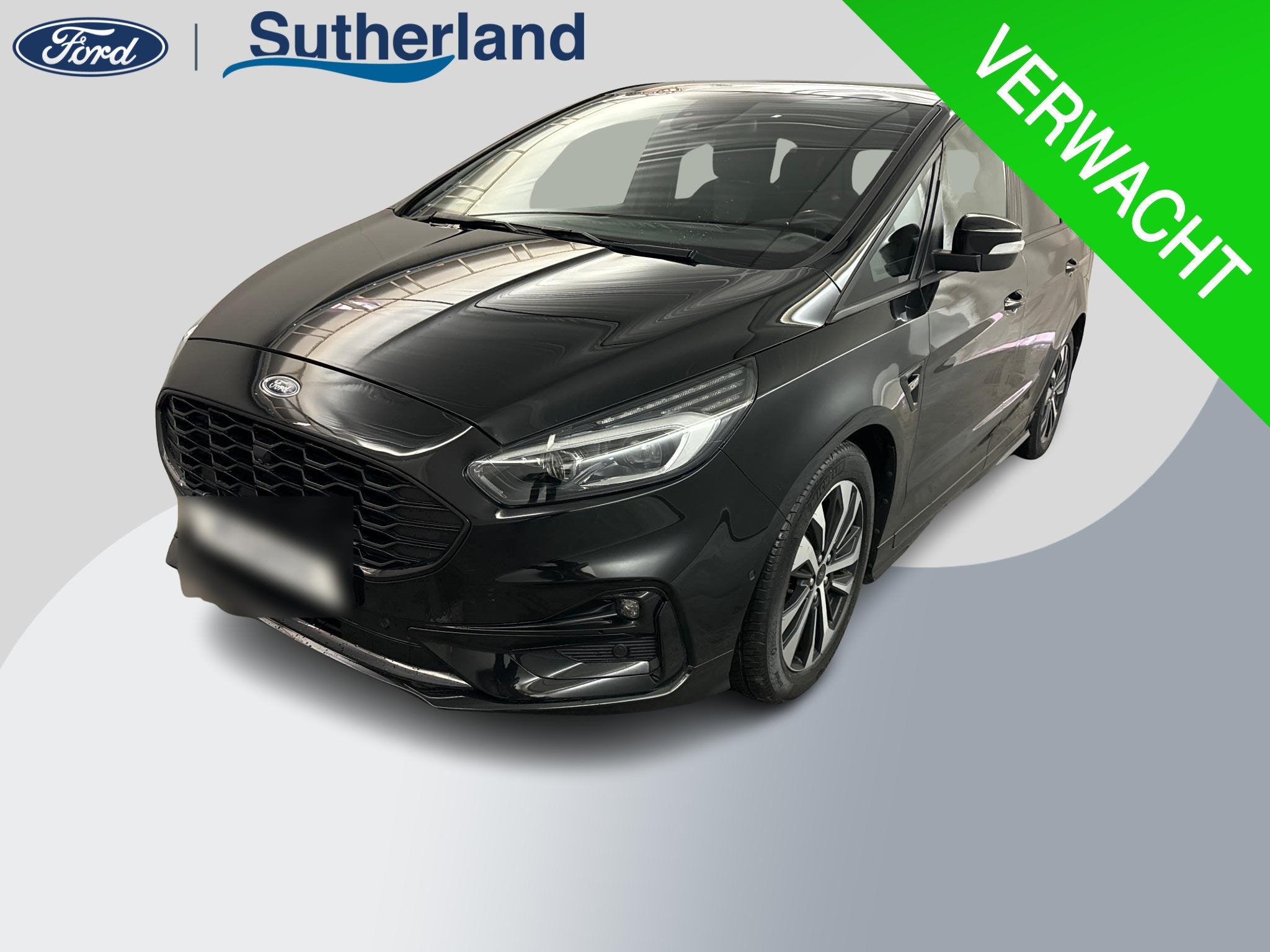 Ford S-MAX 2.5 Duratec FHEV ST-Line 7-Sitzer 190pk | Winter, Auto's, Stof, Gebruikt, Zwart, 1560 kg