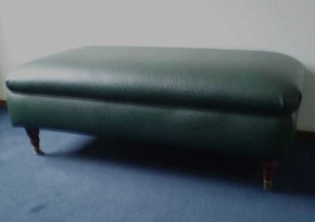 Hocker klassiek met croco leer klassiek Serieus bieden, Ophalen