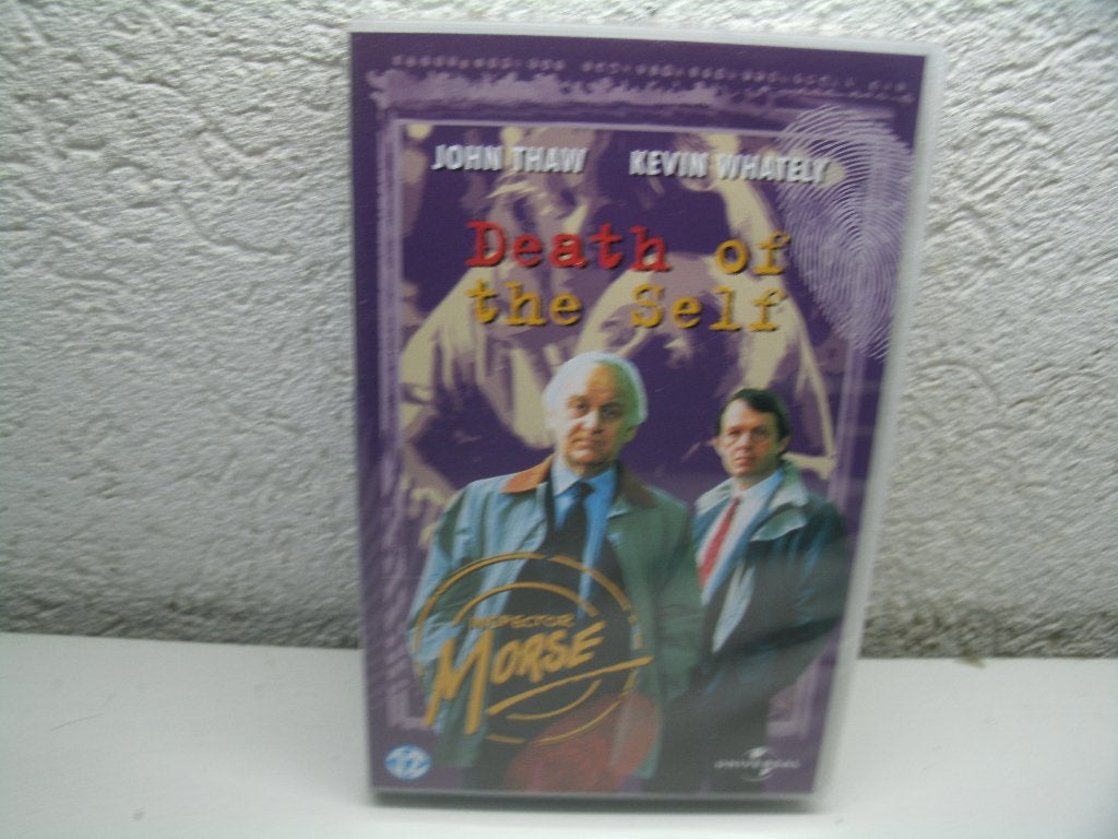 vhs 84b insp.morse 10 dvd oa death of the self, Vanaf 16 jaar, Ophalen of Verzenden, Zo goed als nieuw, Actie en Avontuur