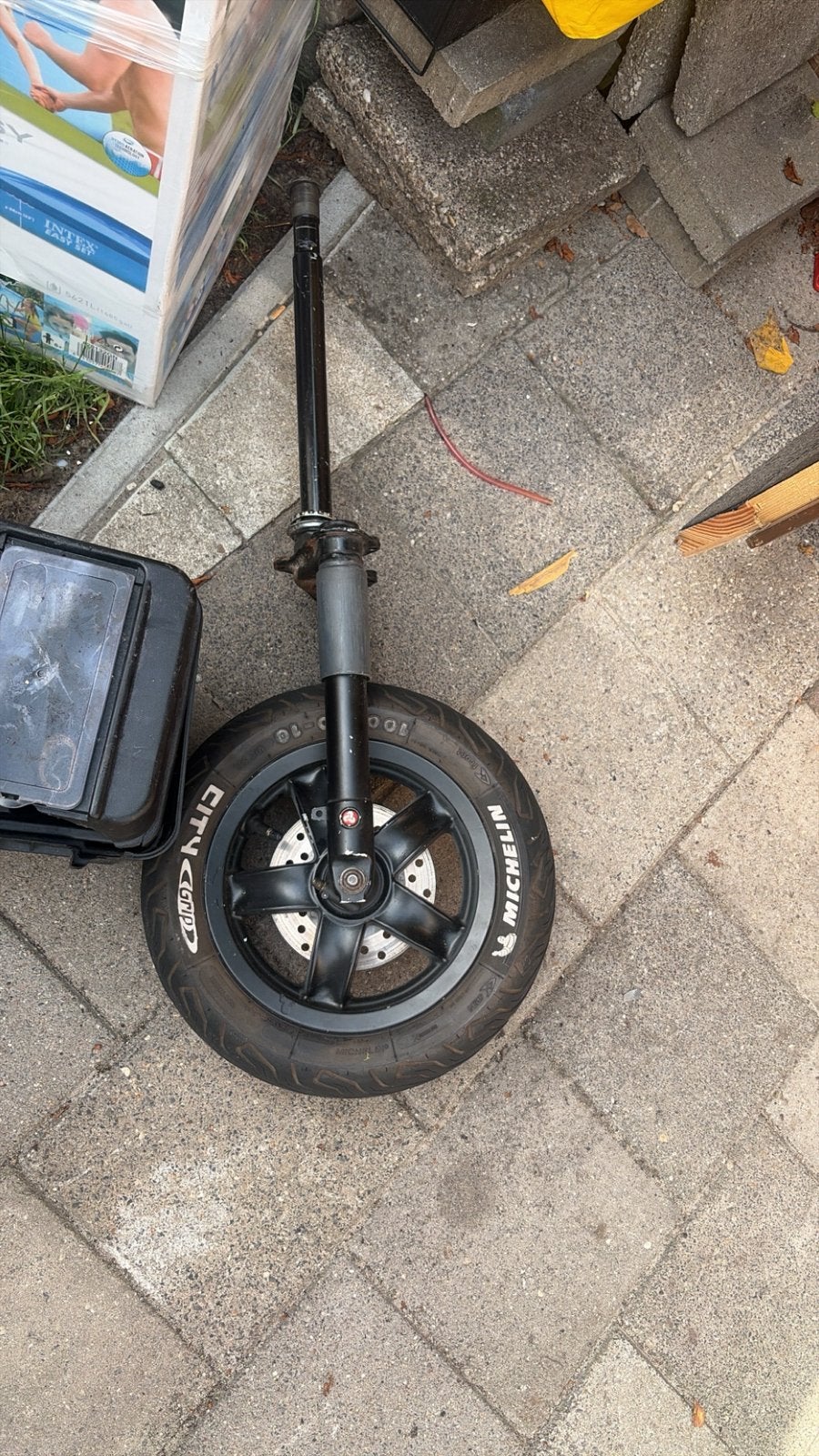Zip 2000 voorvork met velg, Ophalen, Gebruikt, Overige typen, Piaggio