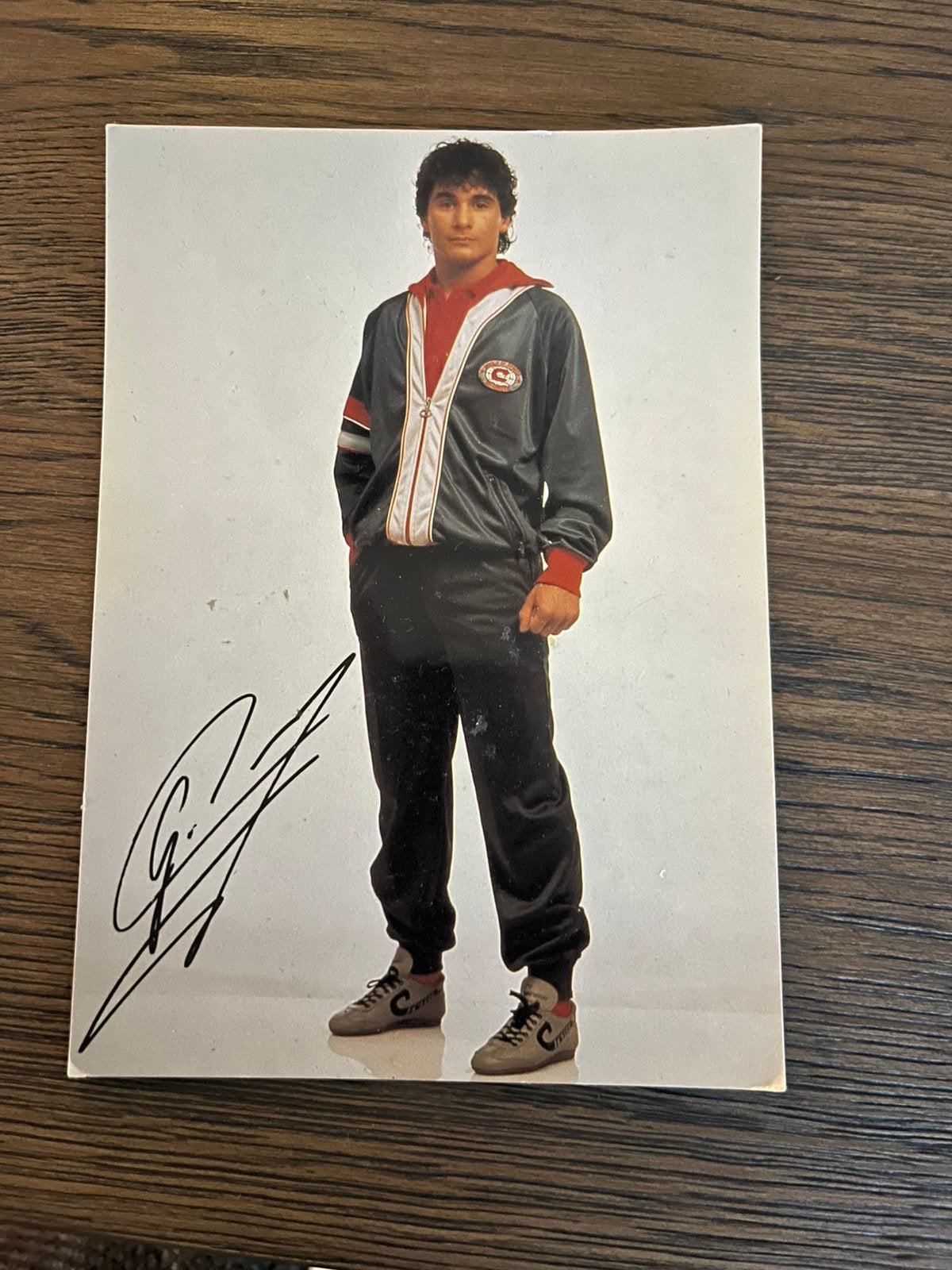 FOTOKAART CRUIJFF SPORTS GERALD VANENBURG, Ophalen of Verzenden, Zo goed als nieuw, Ajax, Spelerskaart