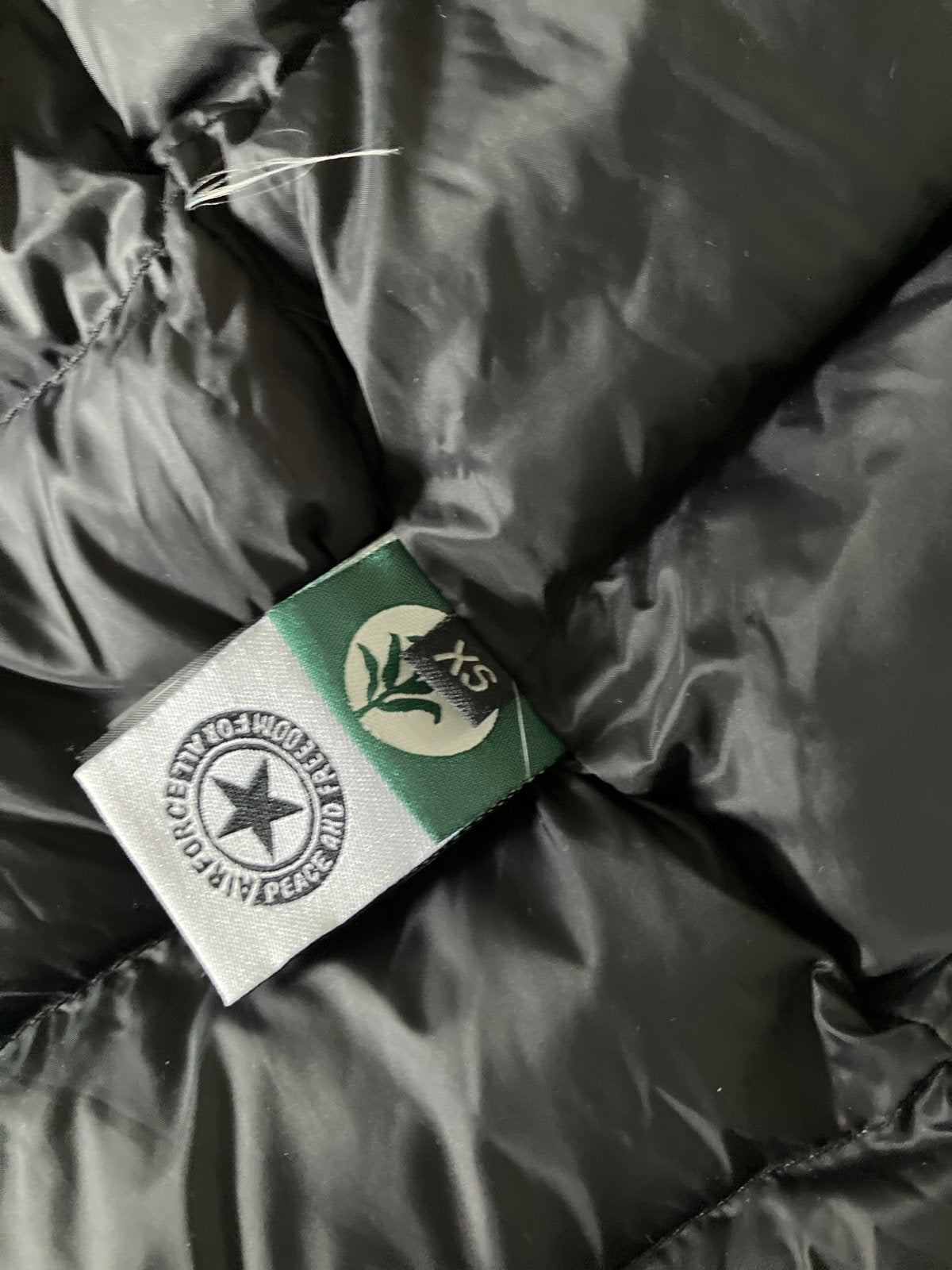 Nieuwe gewatteerde Airforce 2 pocket Parka Zwart Maat XS, Ophalen of Verzenden, Nieuw, Maat 34 (XS) of kleiner, Zwart