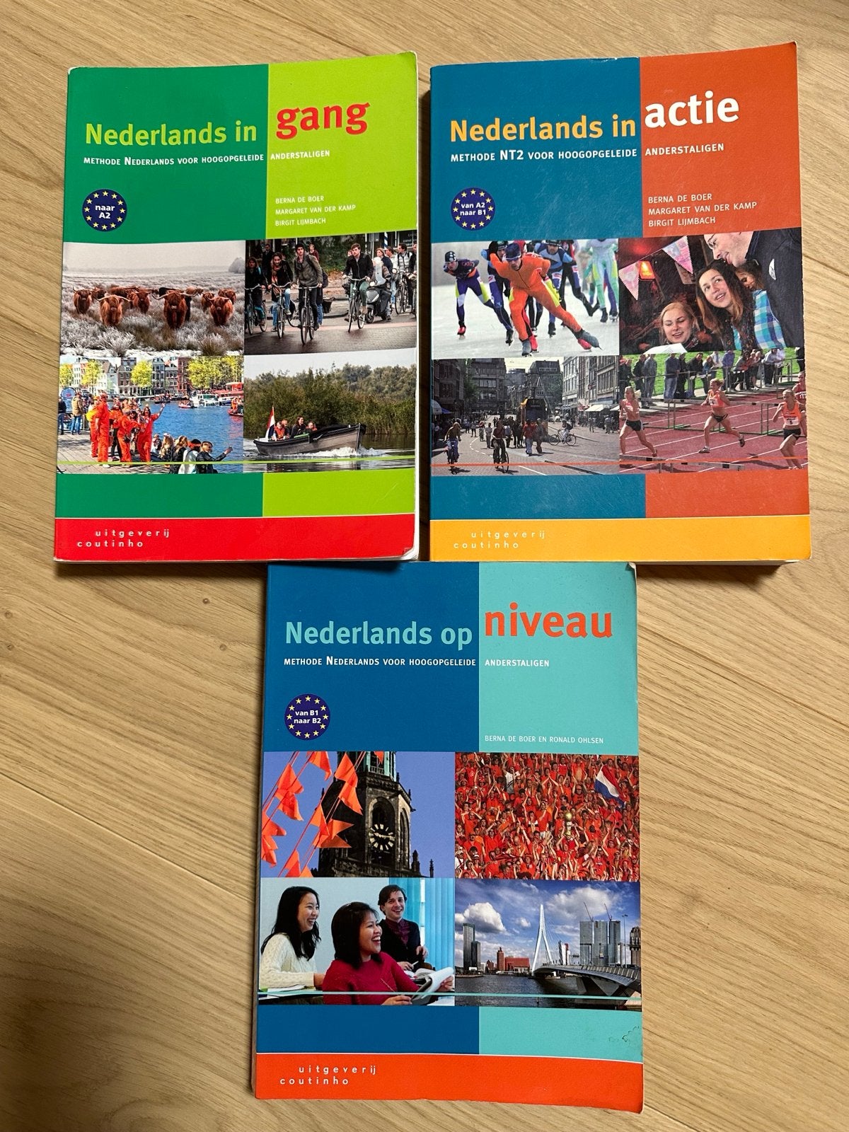 Nederlands in gang, actie en niveau - NT2 boeken, Ophalen of Verzenden, Alpha, Zo goed als nieuw, HBO