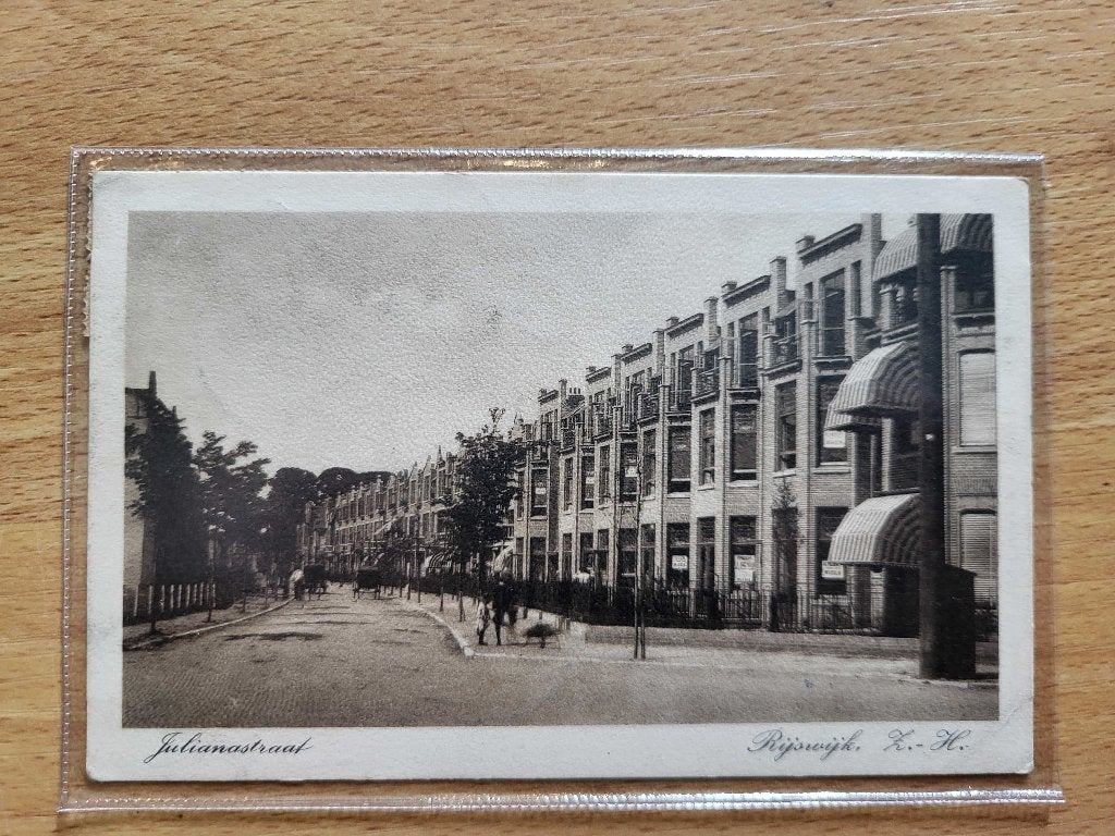 ansicht RIJSWIJK Julianastraat, Verzamelen, Ophalen of Verzenden, Voor 1920, Zuid-Holland