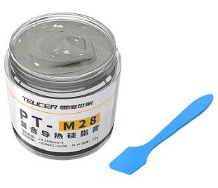 Teucer Koelpasta / Thermal paste 25 gram met spatel, Computers en Software, Ophalen of Verzenden, Nieuw, Koelpasta