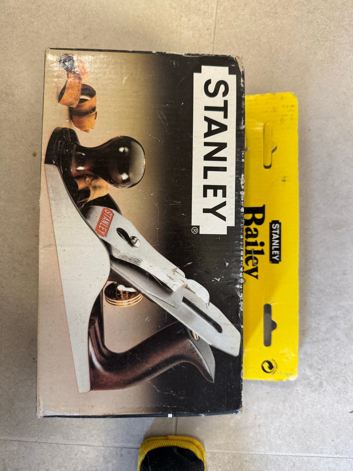 Stanley Bailey Blokschaaf n3, 4, 4 1/2 - 245mm, Ophalen, Zo goed als nieuw, Overige typen, Stanley