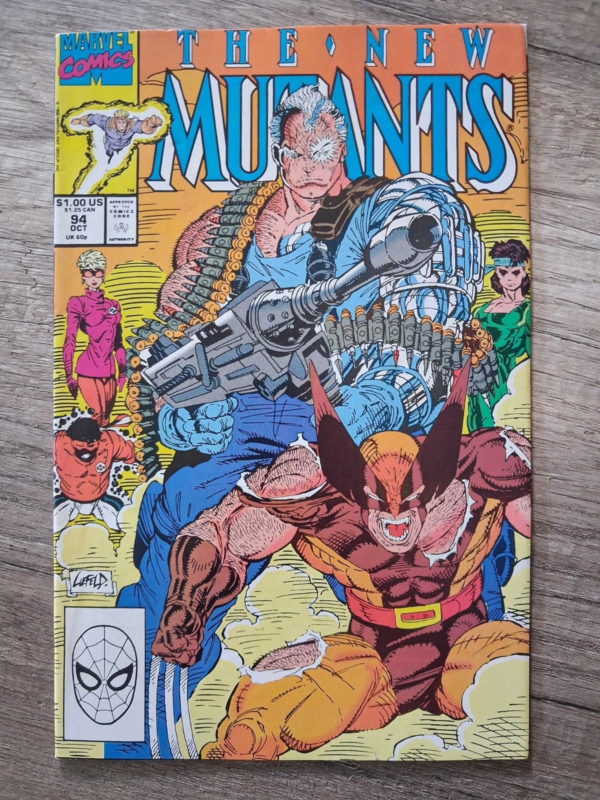 Marvel Comics The New Mutants #94 - Wolverine & Cable, Boeken, Strips | Comics, Eén comic, Ophalen of Verzenden, Gelezen, Amerika