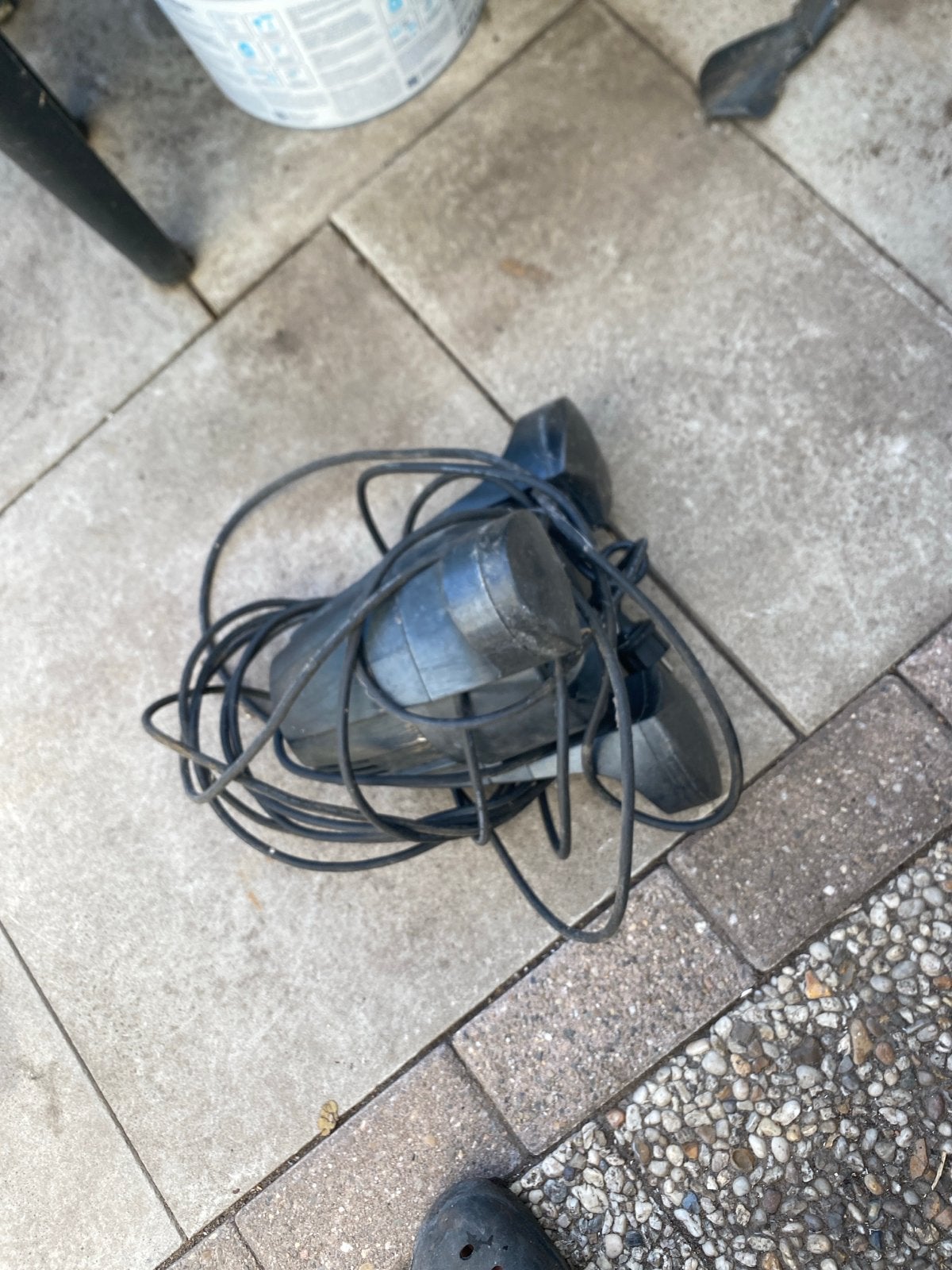 Gebruikte schuimerpomp schoonvijver met lange kabel, Ophalen of Verzenden, Gebruikt
