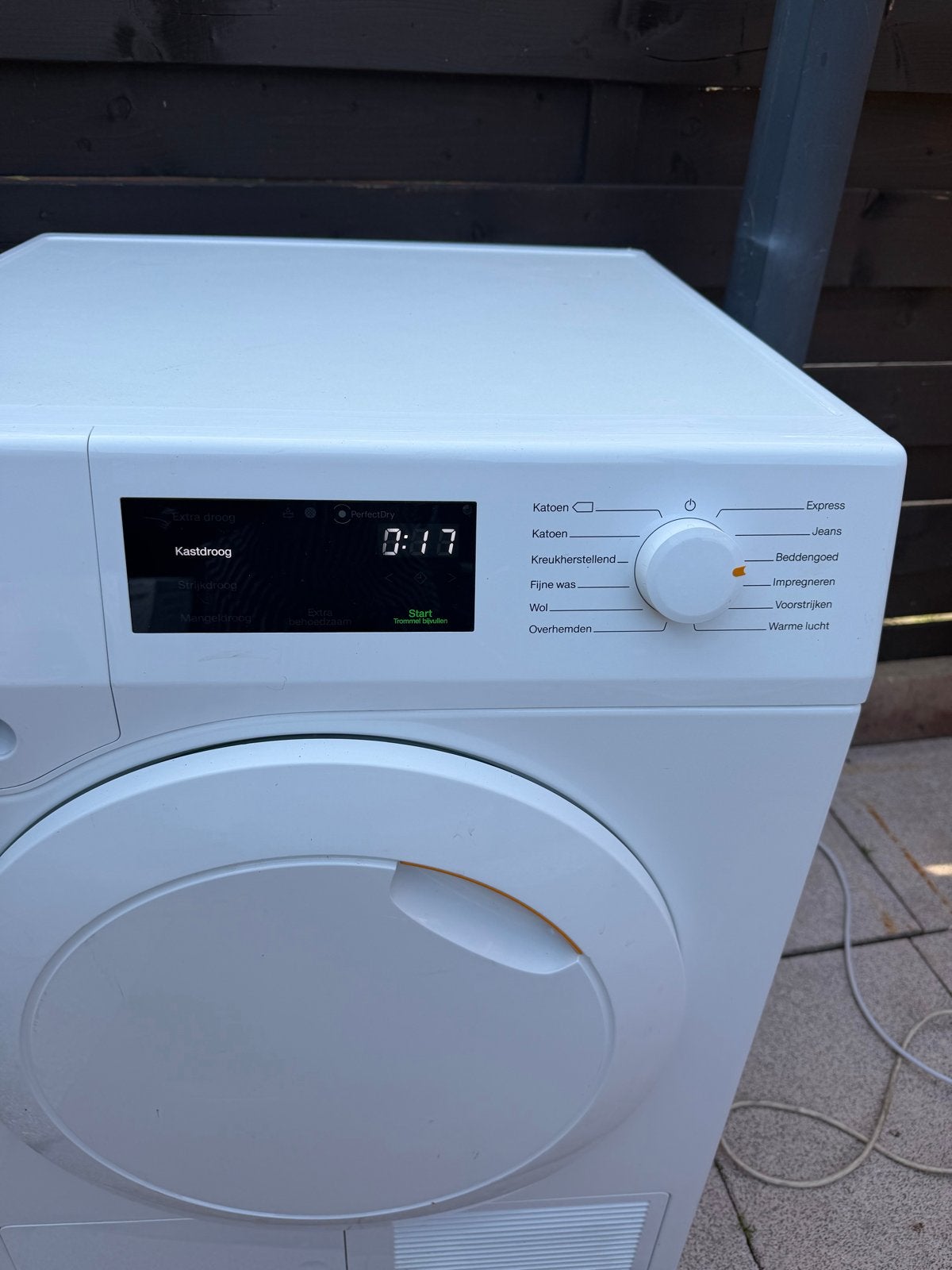 Miele T1 Excellence, Witgoed en Apparatuur, Wasdrogers, Ophalen, Wolprogramma, 8 tot 10 kg, Zo goed als nieuw