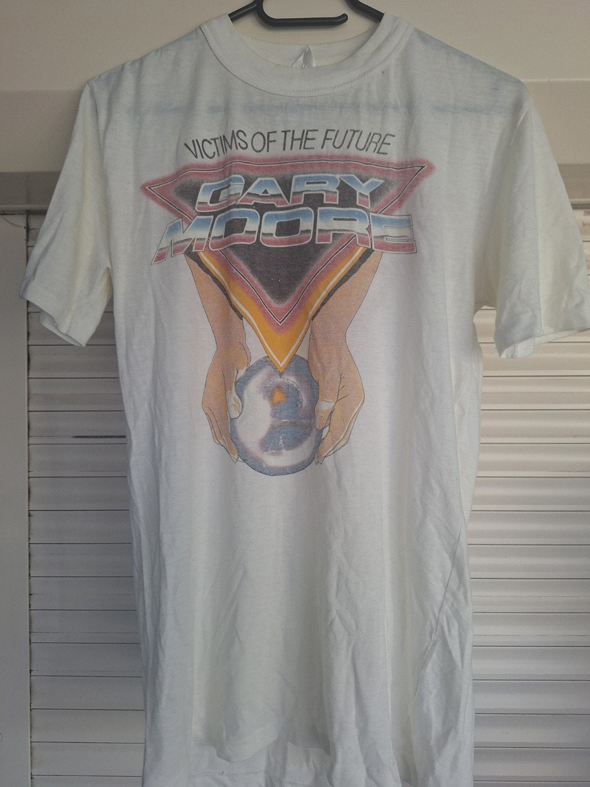Gary Moore World Tour '84 T-shirt, Verzenden, Gedragen, Gary Moore Tour Merch
