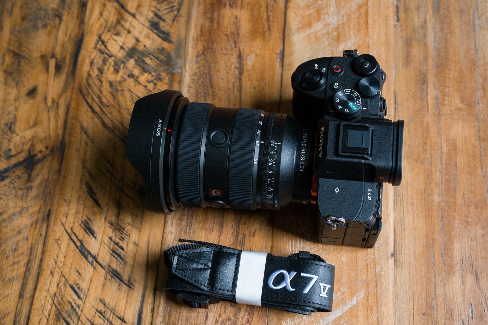 Sony Alpha 7 V + FE 16-35mm F2.8 GM II | Zo goed als nieuw, Ophalen, Zo goed als nieuw, Groothoeklens