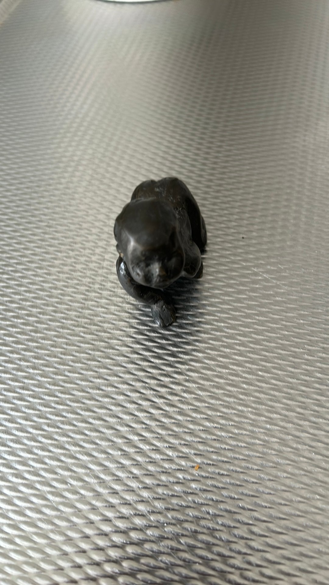 Kruipende bronzen babie, Ophalen of Verzenden, Gebruikt, Mens