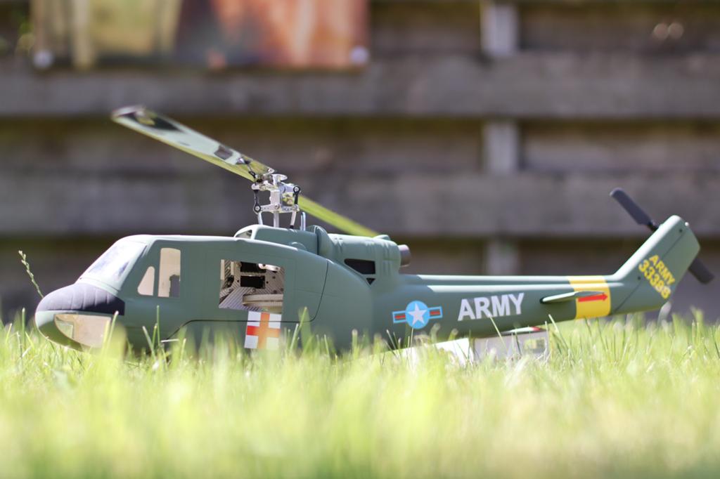 RC Helikopter KDS450 bell huey UH1, RTF (Ready to Fly), Helikopter, Zo goed als nieuw, Ophalen