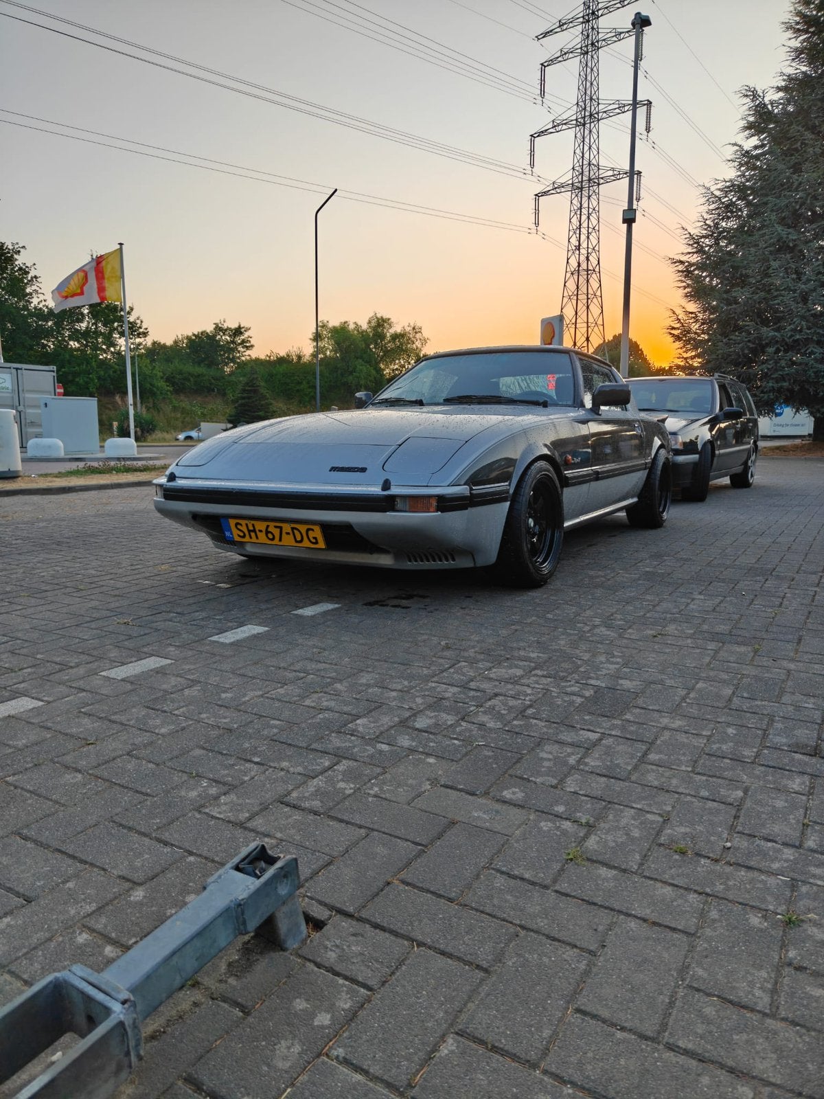 Mazda RX-7 FB | Originele Nederlandse Two-Tone, Auto's, 1146 cc, Origineel Nederlands, Handgeschakeld, Grijs