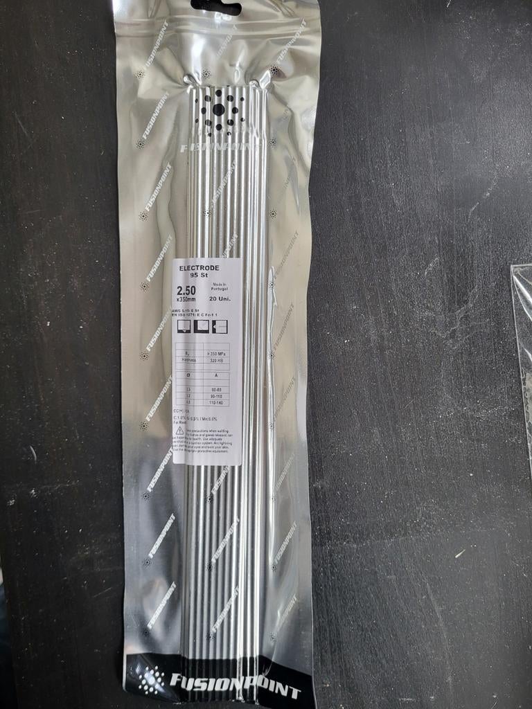 Laselektroden Gietijzer 2.50 x 350mm - 20 stuks, Verzenden, Nieuw, Minder dan 150 ampère, Overige typen