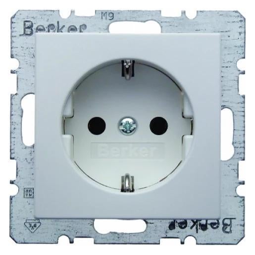 Berker Schakelmateriaal stopcontacten + 2v raam, Ophalen of Verzenden, Nieuw, Stopcontact