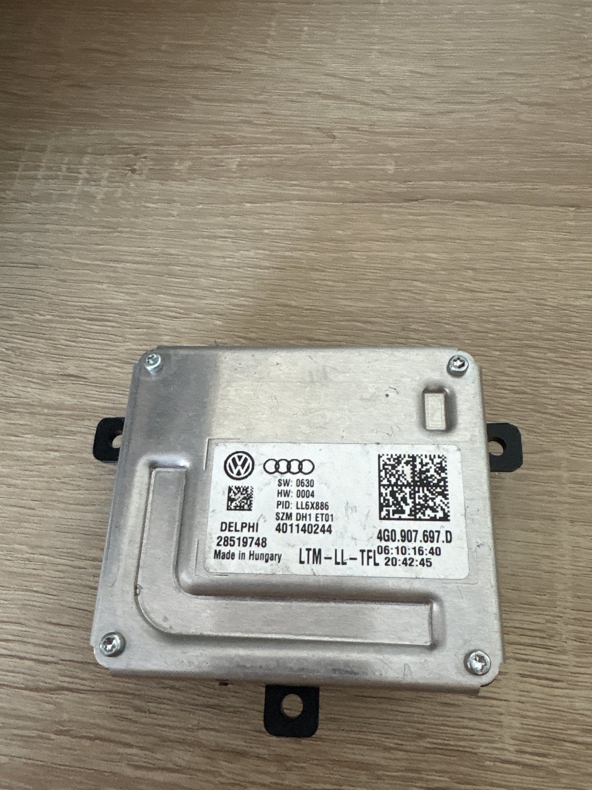 Verlichtingsmodule Audi - Delphi 4G0.907.697.D, Auto diversen, Ophalen of Verzenden