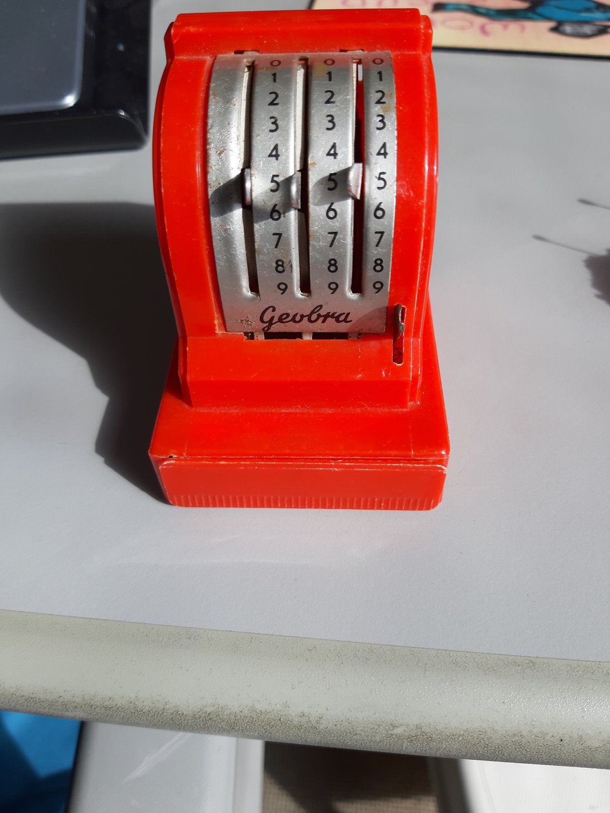Vintage kinderspeelgoed kassa+ strijkijzertje, Ophalen of Verzenden, Gebruikt