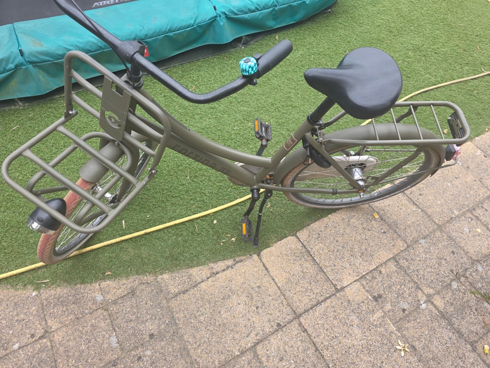 Groene Cortina fiets - Maat 24 inch, Ophalen, Gebruikt, 20 inch of meer, Cortina