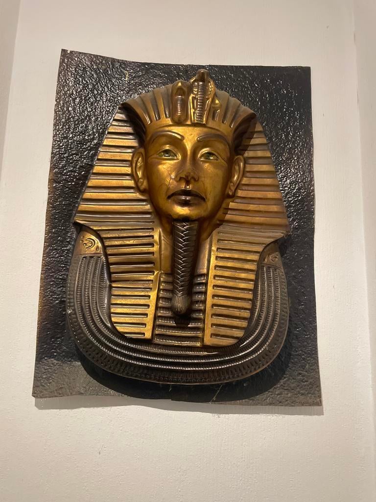 Wanddecoratie Toetanchamon Masker - Egyptische stijl, Ophalen of Verzenden