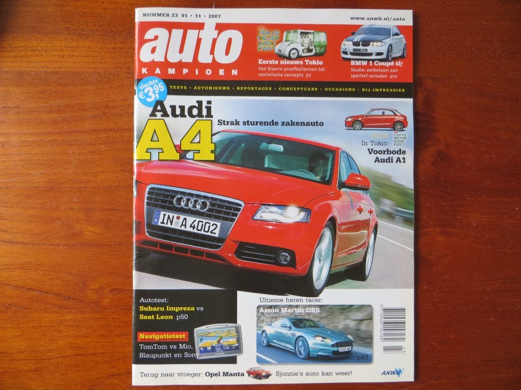 Autokampioen 23 2007 Manta, DBS, 1 Coupé, Impreza, Wrangler, Ophalen of Verzenden, Nieuw, Opel