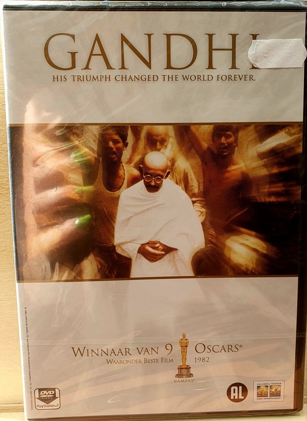 Gandhi DVD - Nieuw in seal - Winnaar 9 Oscars, Vanaf 12 jaar, Ophalen of Verzenden, Nieuw in verpakking, Waargebeurd drama