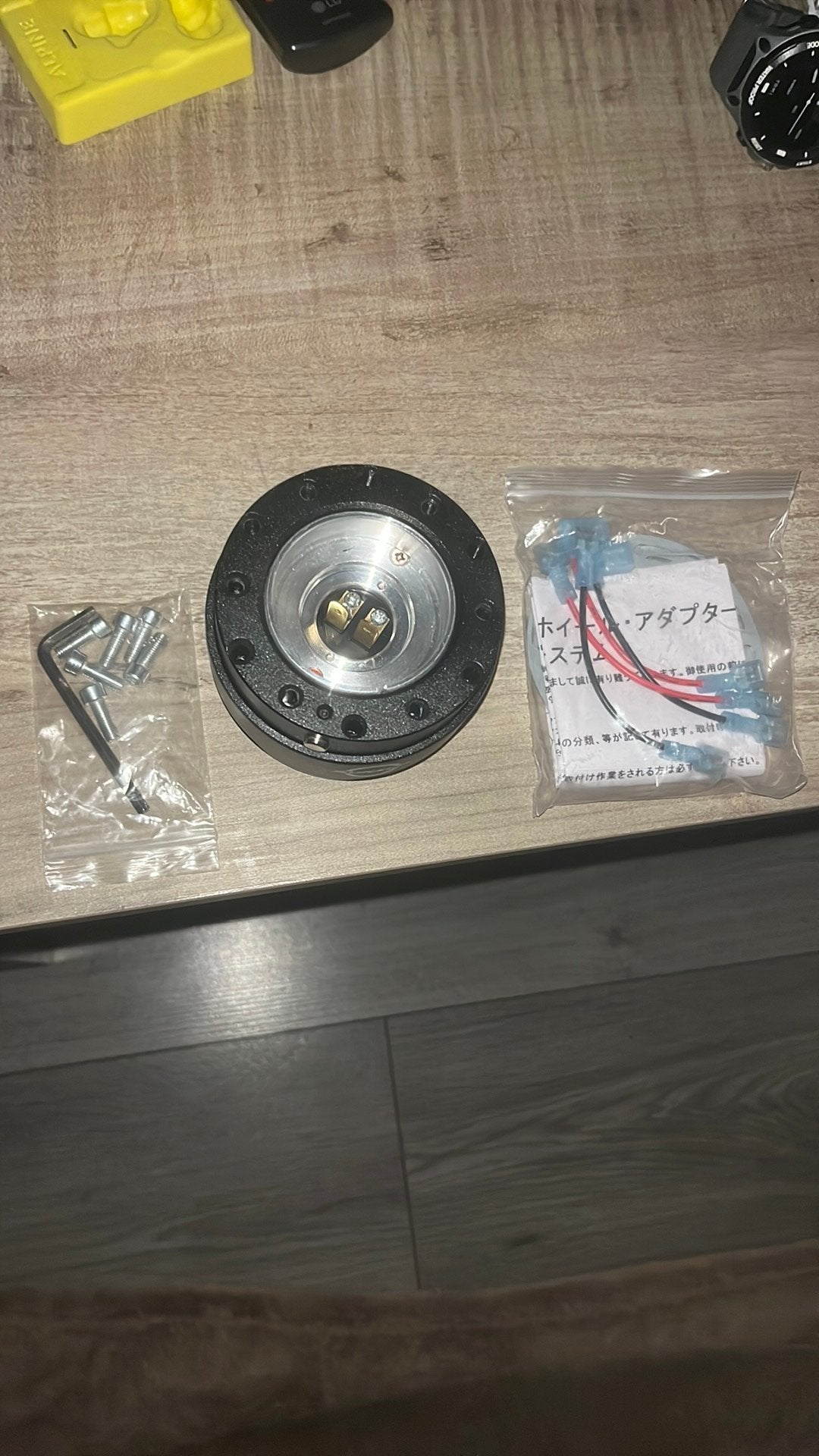 Quick release stuurnaaf kit (snelontgrendeling) sportstuur, Ophalen, Nieuw