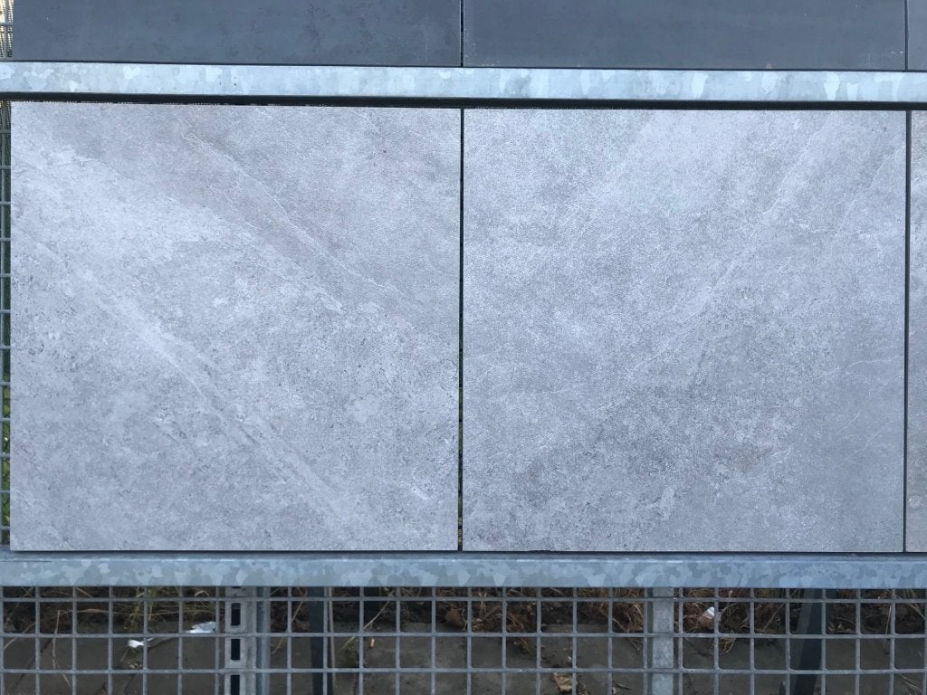 Topkwaliteit Kera-beton 60x60x4 Slate Grey, Niet ingevuld, Keramiek, Niet ingevuld, Nieuw