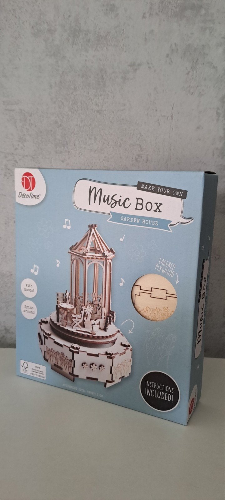 Maak je eigen muziekdoosje - Garden House NIEUW!, Ophalen, Nieuw, Knutselwerk