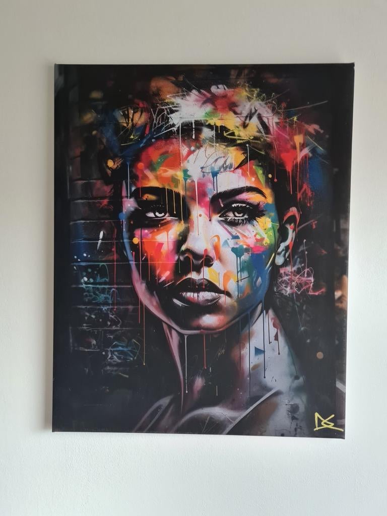 Popart, kunst, wanddecoratie, Dine Shanima, Ophalen of Verzenden