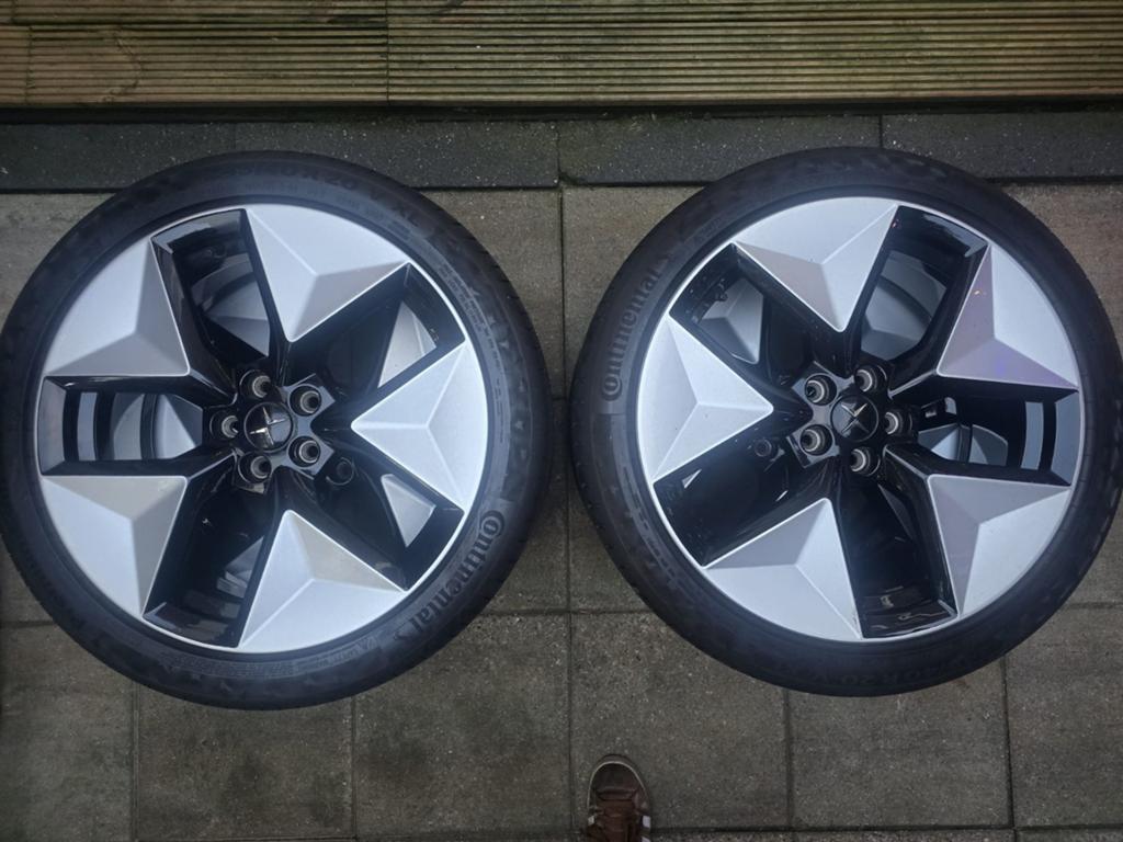 Polestar 2/set van 4/ 20 inch velgen Continental ️, Auto-onderdelen, Banden en Velgen, Ophalen, Banden en Velgen, Personenwagen