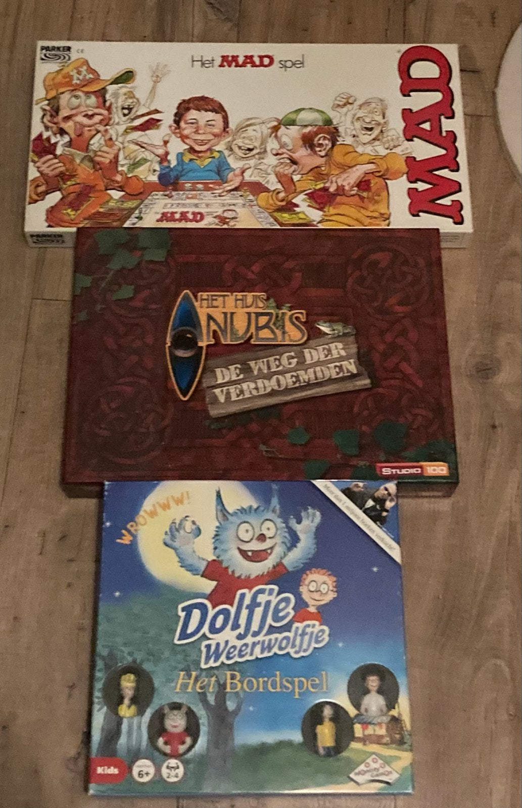 Diverse bordspellen: Monopoly, Dr. Bibber, Wie is het? & mee, Een of twee spelers, Ophalen of Verzenden, Gebruikt