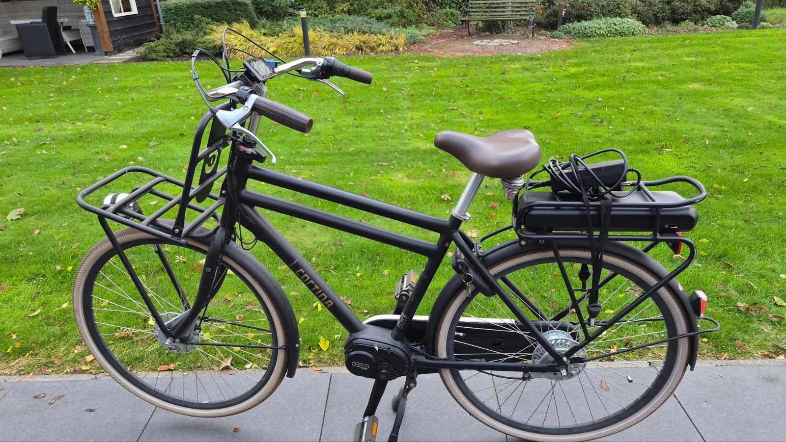 Cortina E-bike Heren met Middenmotor, Fietsen en Brommers, Ophalen, Gebruikt, Cortina, 50 km per accu of meer