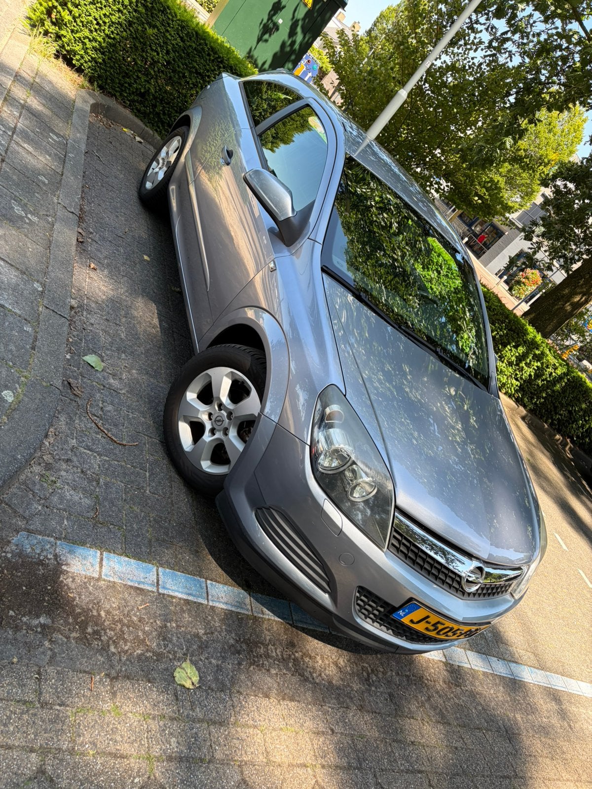 Opel Astra 1.8 16V GTC AUT 2009 Grijs (zie mankementen!), Auto's, Opel, Stof, 1796 cc, 630 kg, Grijs