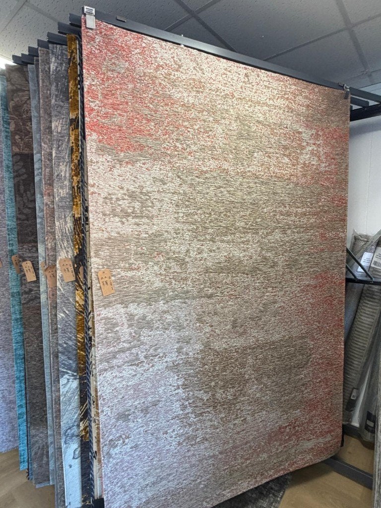 Vloerkleed 155x230cm, Ophalen, Blauw, 150 tot 200 cm, Rechthoekig