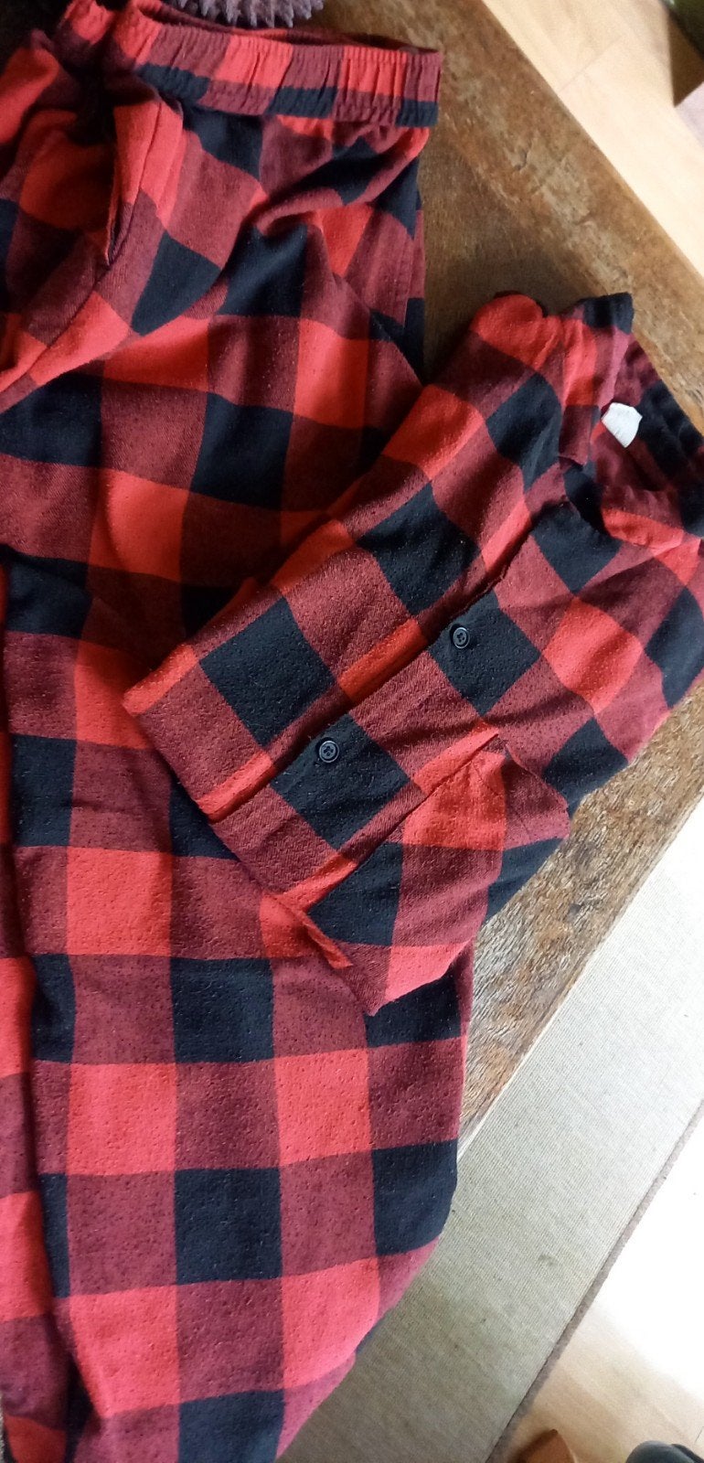 2 Hema pyjama's, flanel, xl en xxl, 9,50 per stuk, Kleding | Heren, Verzenden, Nieuw, Maat 56/58 (XL), Hema