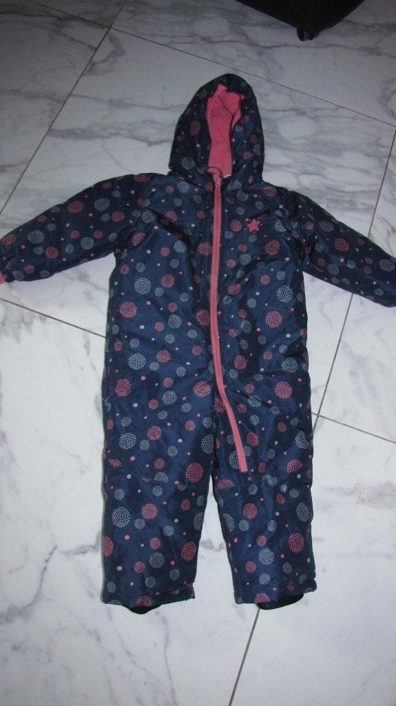98 skipak LUPILU blauw roze, Ophalen of Verzenden, Zo goed als nieuw, Meisje, Jas