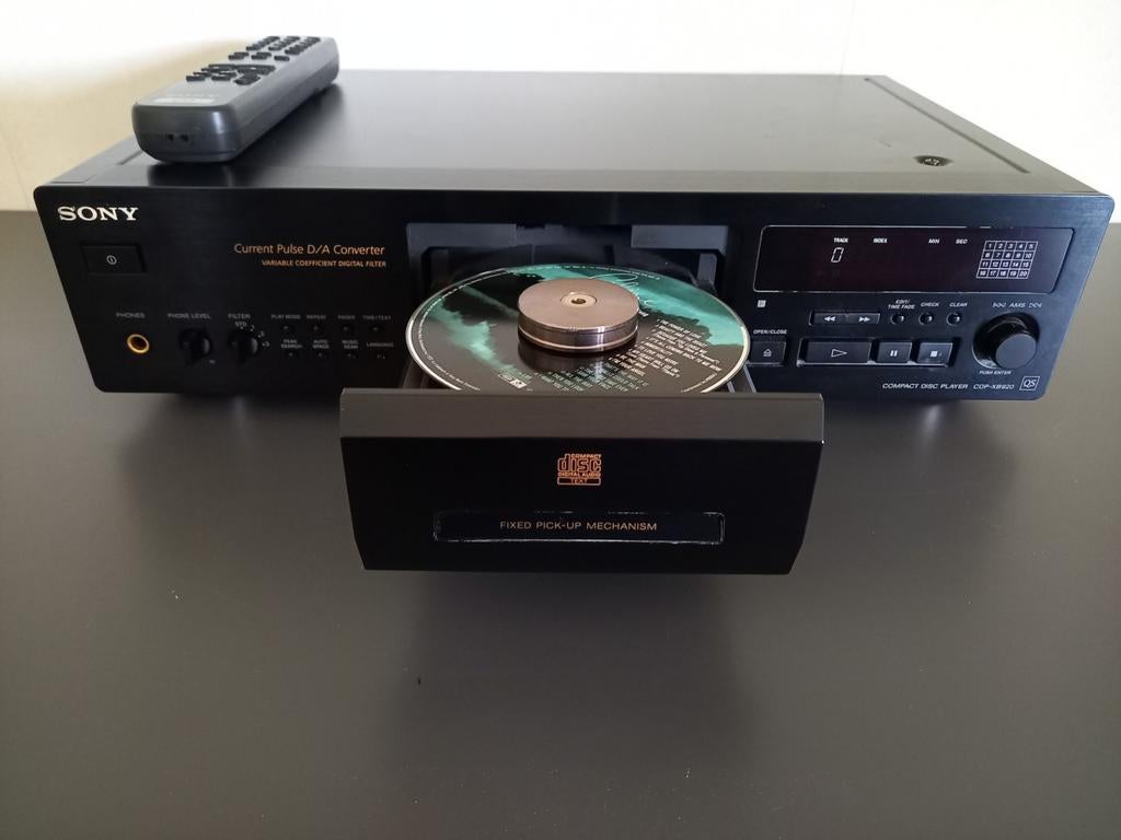 SONY CDP-XB 920QS CD-PLAYER QS-SERIES FIXED PICK-UP + A.B., Ophalen of Verzenden, Gebruikt, Sony
