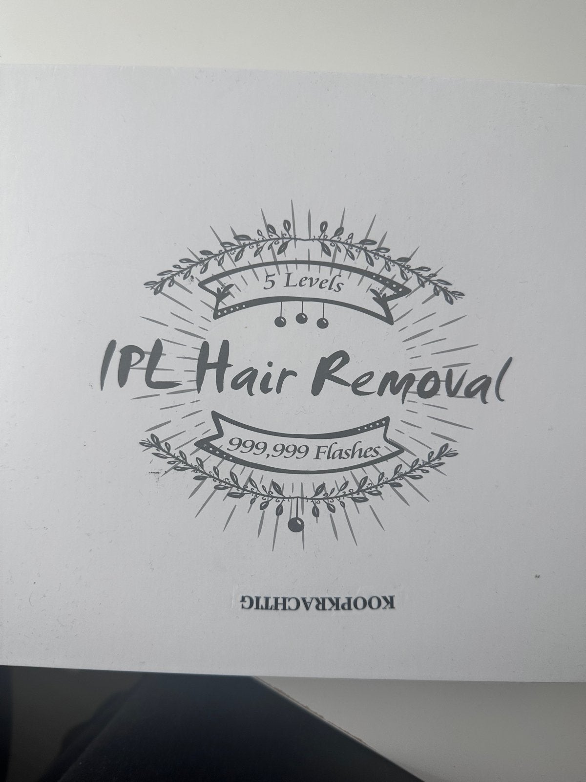 IPL Ontharingsapparaat - laser, Ophalen of Verzenden, Zo goed als nieuw, Scheren en Epileren