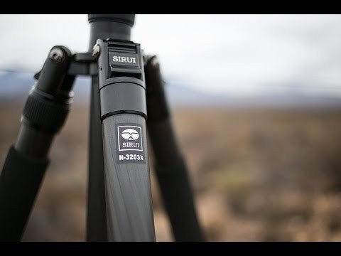 Sirui N-3203X Carbon Statief met Monopod Functie, Inclusief draagtas, Nieuw, 175 cm of meer, Sirui