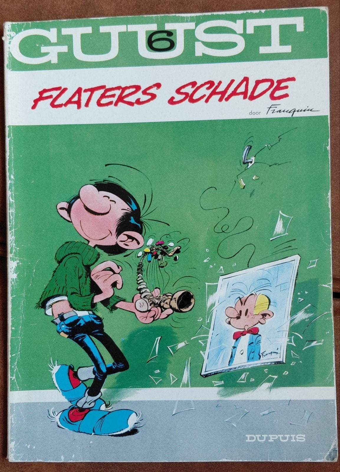 Franquin - Flaters schade, Gelezen, Eén stripboek, Ophalen of Verzenden, Franquin