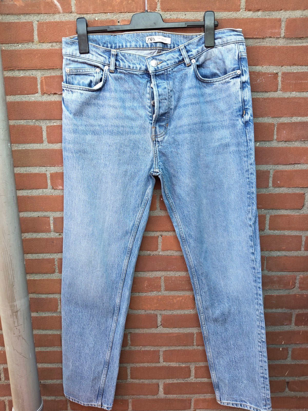 Zara jeans lichtblauw W36 (confectie 52/54), W36 - W38 (confectie 52/54), Zara, Blauw, Ophalen of Verzenden
