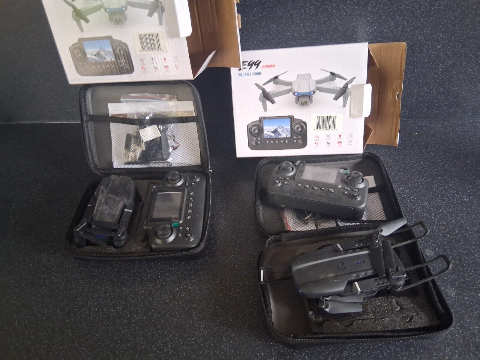 2x E99 Pro Drone met Camera en Afstandsbediening, Ophalen, Gebruikt, Cameradrone, Overige merken