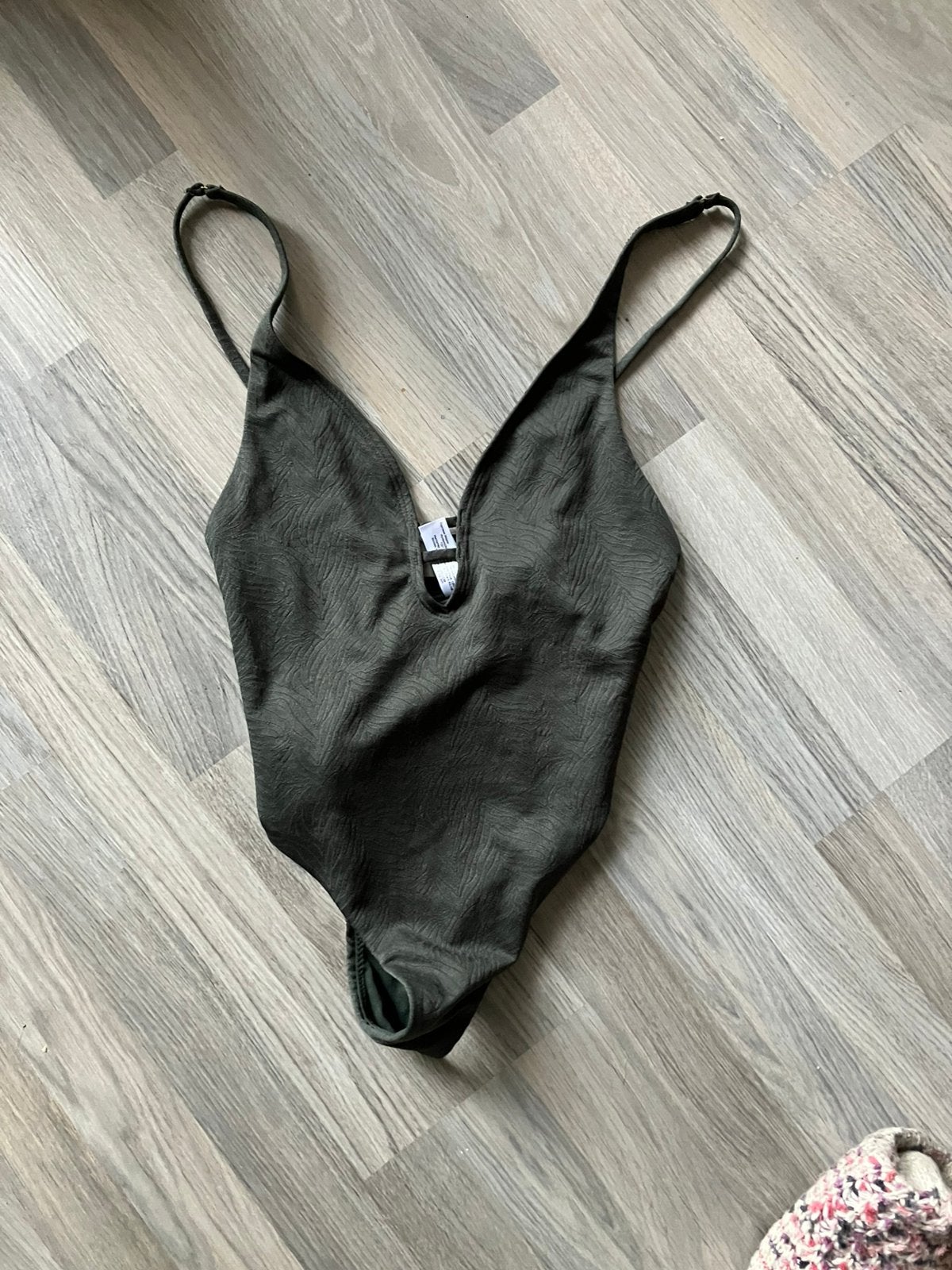 Mooi sexy badpak Doutzen’s Hunkemöller mt XS koopje, Ophalen of Verzenden, Zo goed als nieuw, Groen, Badpak