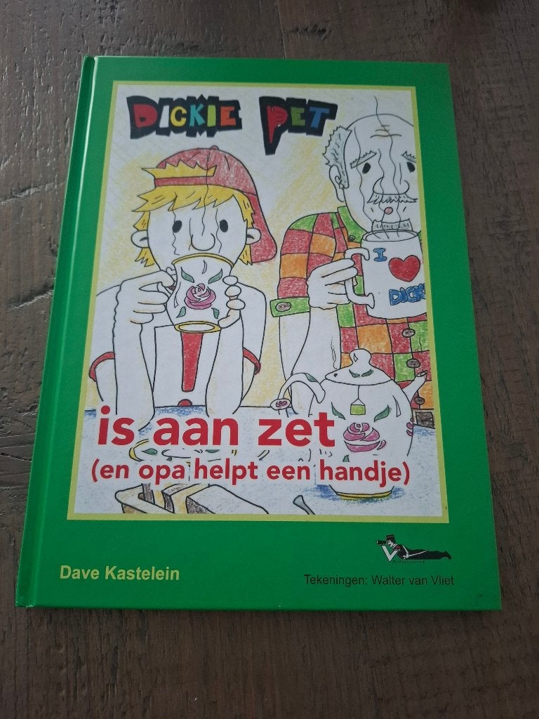 Kinderboek Dickie Pet is aan zet - Dave Kastelein, Boeken, Ophalen of Verzenden, Gelezen, Fictie algemeen