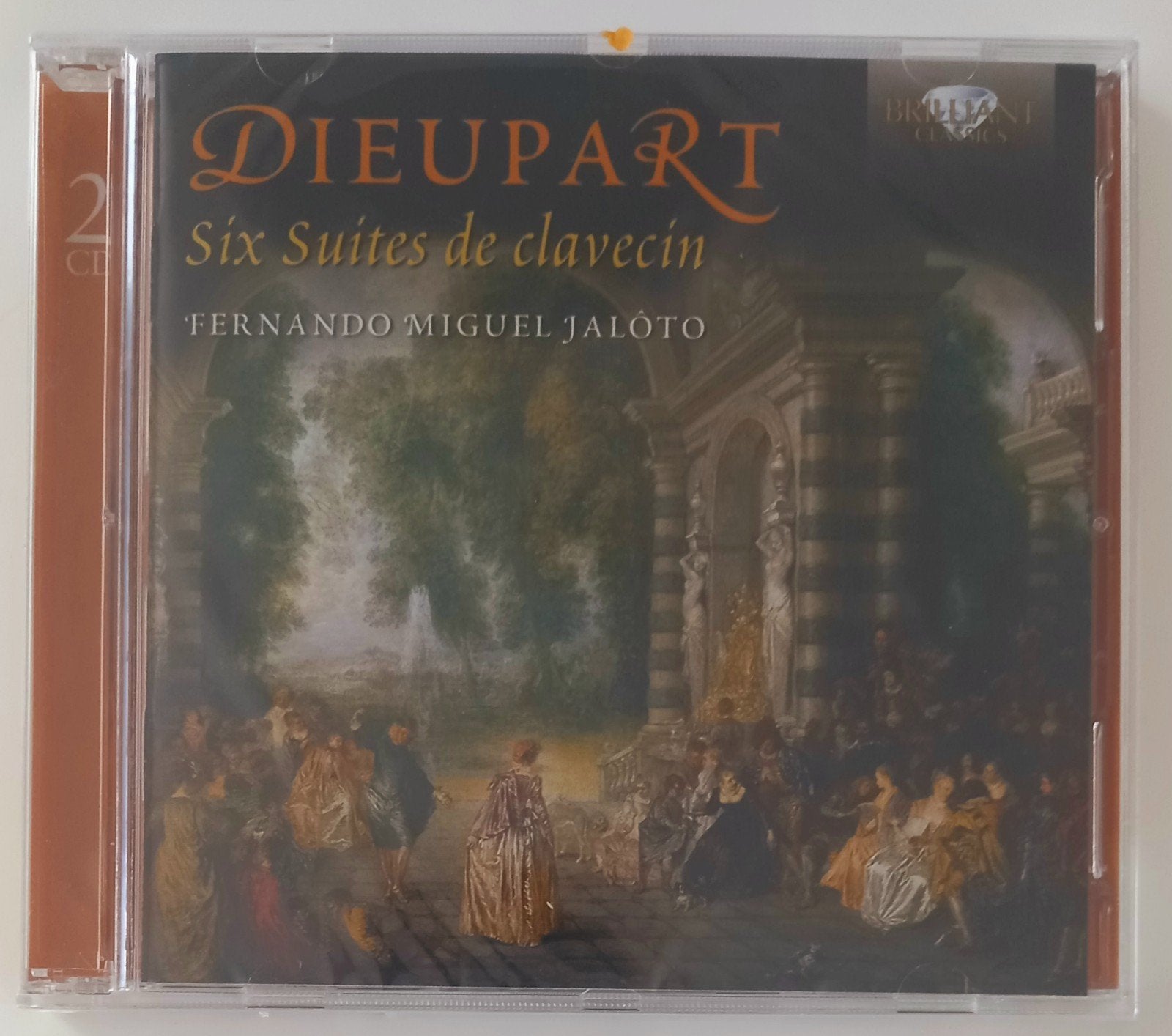 Dieupart - Six Suites de clavecin (2CD), Kamermuziek, Verzenden, Overige componisten, Zo goed als nieuw