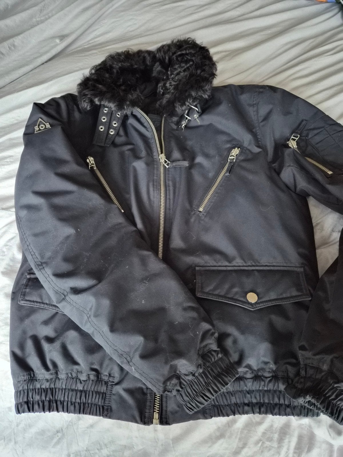 SOS Black Snow Skijack XXL - Zo goed als nieuw, Sportswear of Sweden, Maat 46/48 (XL) of groter, Ophalen of Verzenden, Zo goed als nieuw