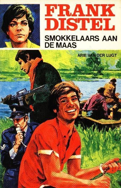 Smokkelaars aan de Maas - Frank Distel - Arie van der Lugt, Verzenden, Gelezen, Arie van der Lugt
