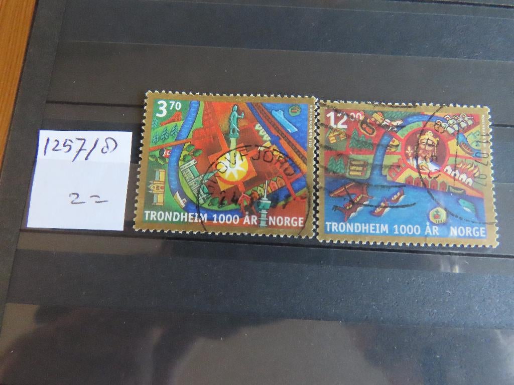 Noorwegen 1257/8, Ophalen of Verzenden, Noorwegen, Gestempeld