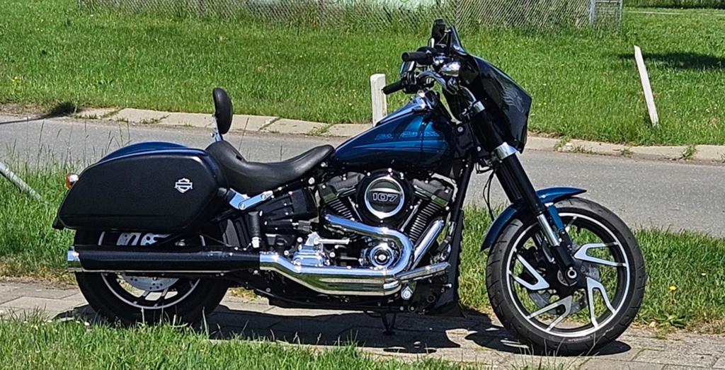 Harley davidson Sportglide flsb softail, 2021  6974km, Motoren, Motoren | Harley-Davidson, Particulier, Chopper